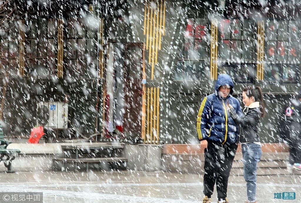哈尔滨降鹅毛大雪