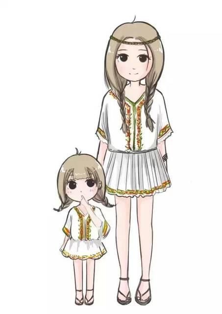 看了这组图,多少人想要个女儿!生男孩的宝妈后悔么?