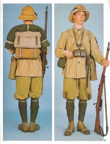 意大利步兵军装 1942(西沙漠战场)