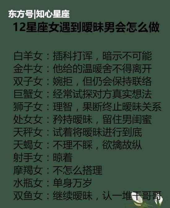 亚军:天蝎座(腹黑的天蝎,有人得罪自己,当然要整回去) 季军:双鱼座(小