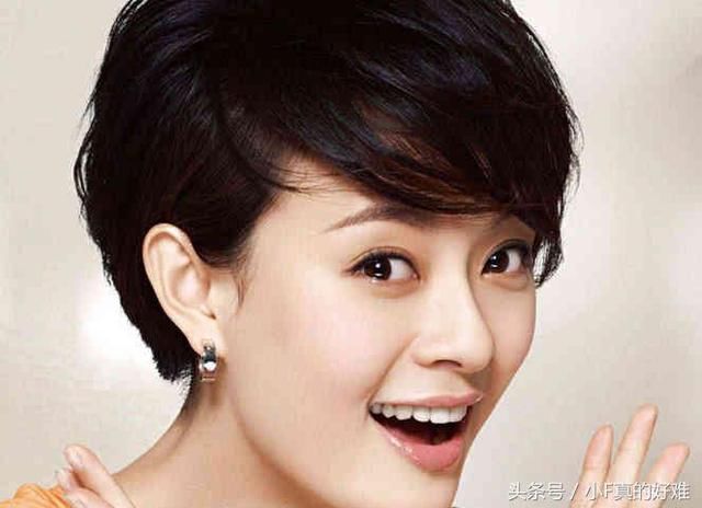 娘娘的短发,孙俪的短发很漂亮,也有一丝俏皮.