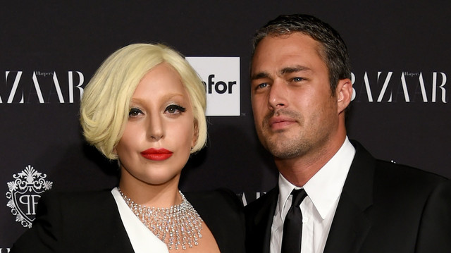 lady gaga &taylor kinney(资料图)