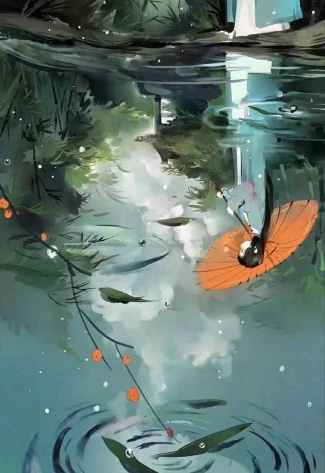 壁纸古风动漫唯美伤感意境人物插画作品分享