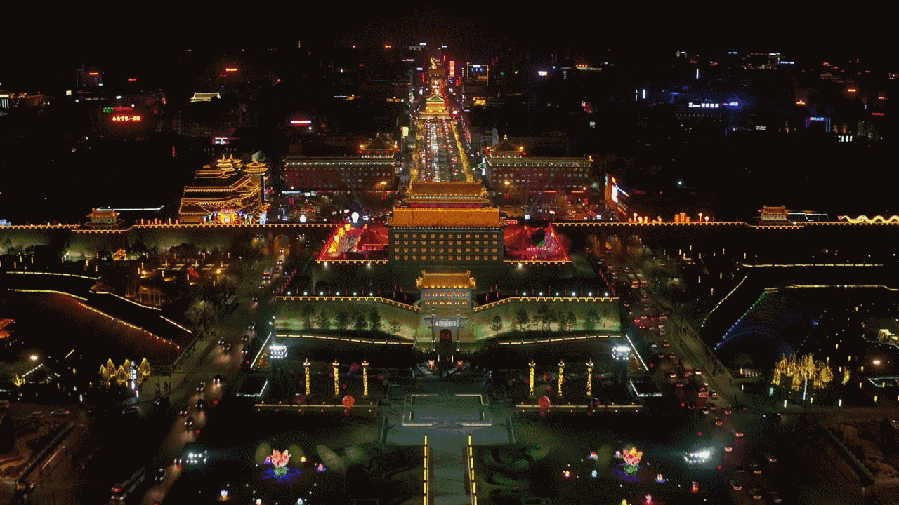 壁纸 夜景 1280_720 gif 动态图 动图