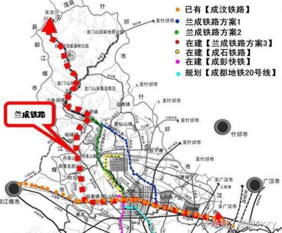 四川到甘肃正在建设一条高铁线,预计2020年通车,经过你的家乡吗