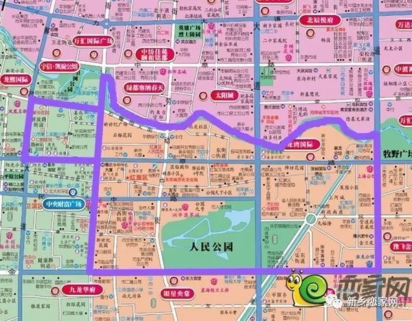 家长必看!2018年红旗区中学划片分布图 请收藏