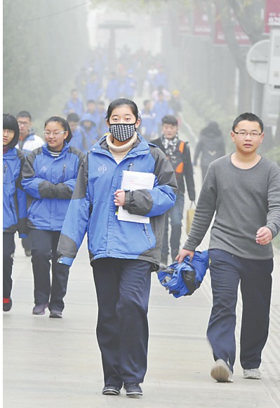 中国北方居民的预期寿命由于雾霾使心肺疾病的增加而减少5.