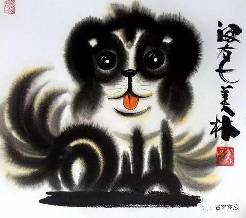 韩美林画笔下的十二生肖动物画,难得集齐了!