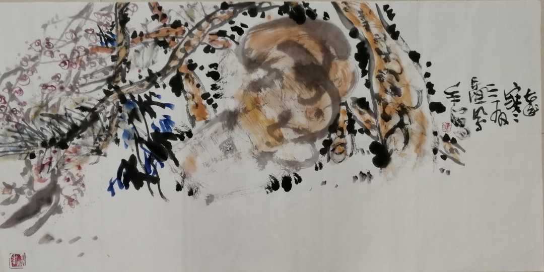 笔墨丹青——浅析画家王凤年的大写意花鸟画