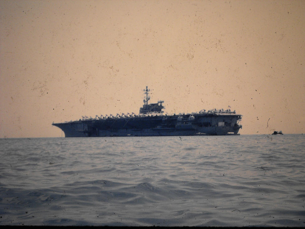 1965年美国舰队在地中海与苏联海军对峙