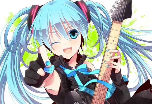 动漫壁纸丨初音未来,最初的声音,无限的未来!