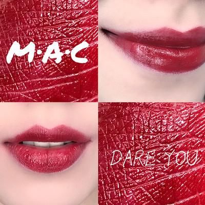 Mac口红色号英文发音大全!还有黑黄白皮试色