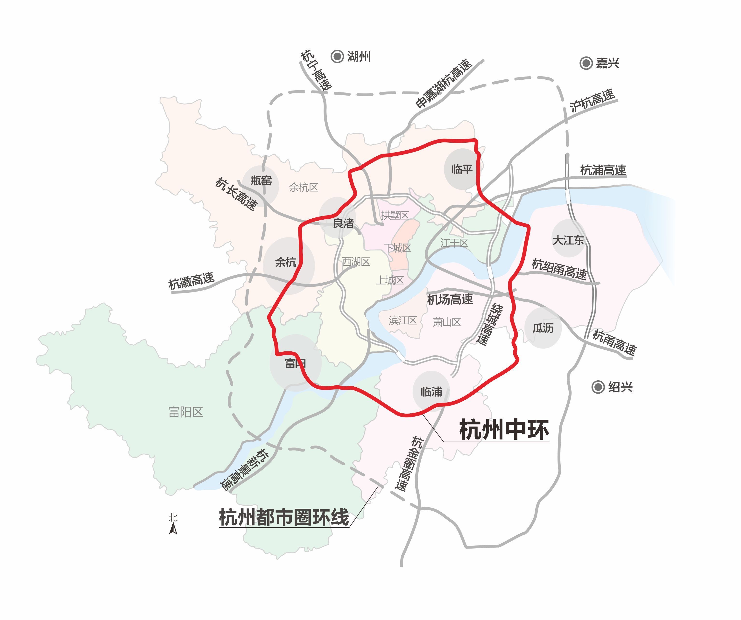 "杭州中环"杭州段通过专家论证 节点路段今年开工 全线2021年建成