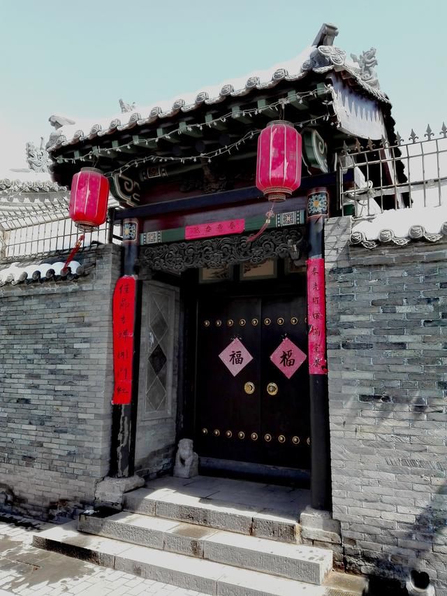 大同四合院门楼的装饰