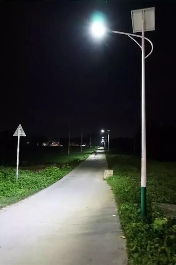 亮化工程项目准备开工建设,100盏太阳能路灯将成为塘肚村一道亮丽风景