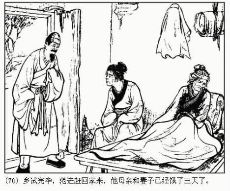 一线养蜂小农:儒林外史连环画范进中举下半部分经典小人书