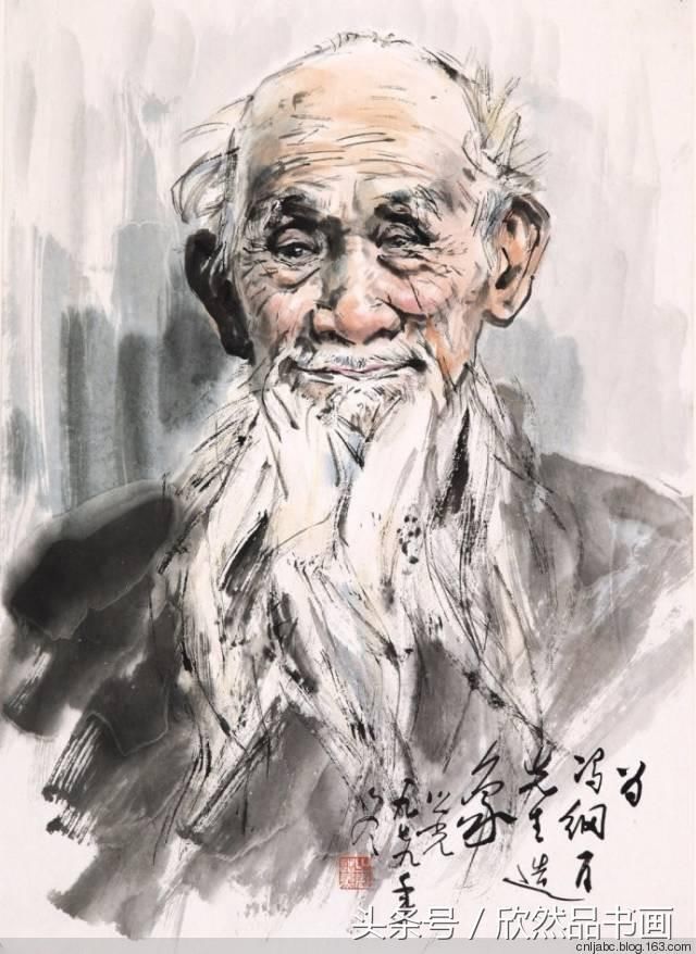 形神兼备杨之光笔下的那些名人肖像画欣赏