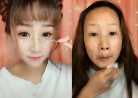 ps证明了世界上没有丑女人只有懒女人!网友:网红都是这么来的