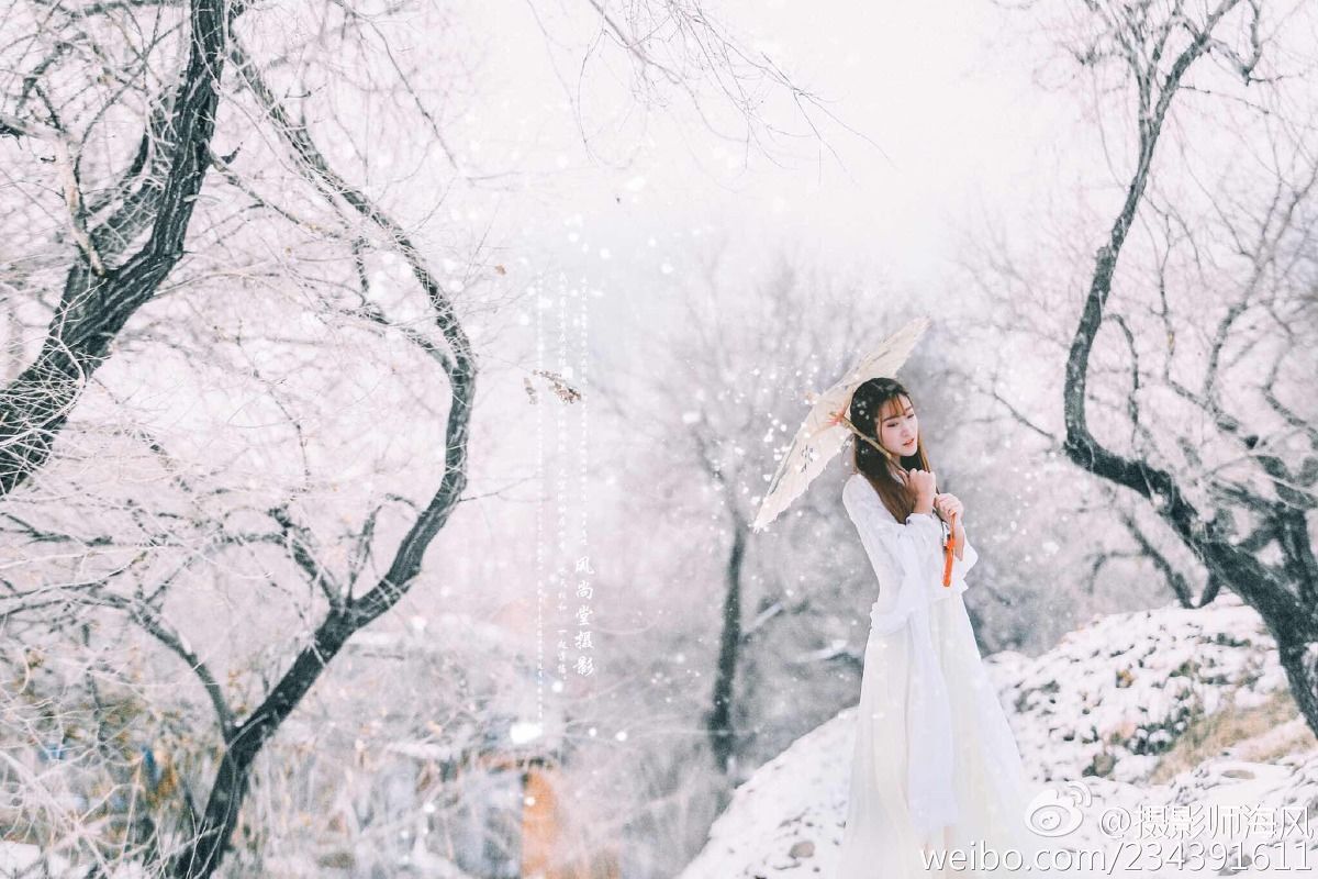 图虫摄影:古风雪