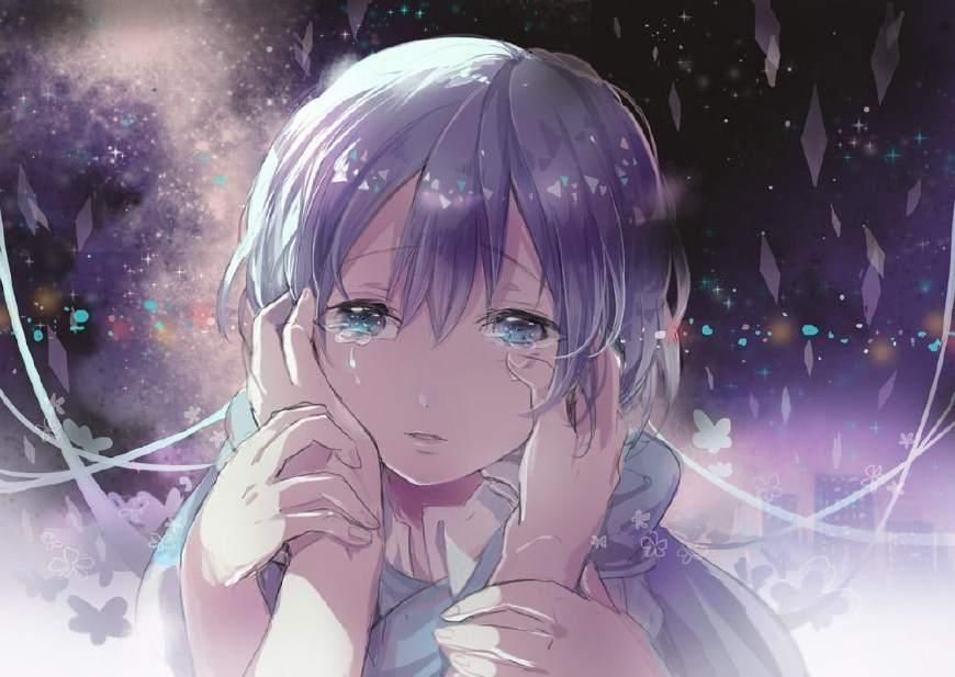 流泪少女动漫壁纸,你能为她拂去眼泪吗?最后一张初音