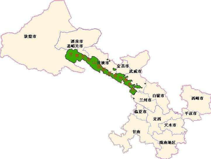 中国的固体水库:连接干旱西北和富饶中原的祁连山图片