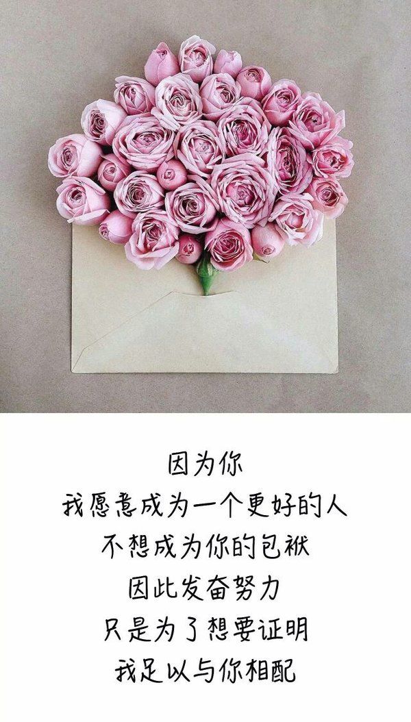 七夕唯美浪漫花束图片告白带字