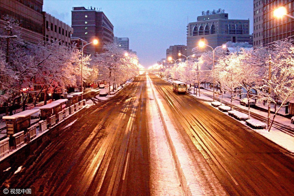 北京迎来2016年初雪 盘点历年最美雪景