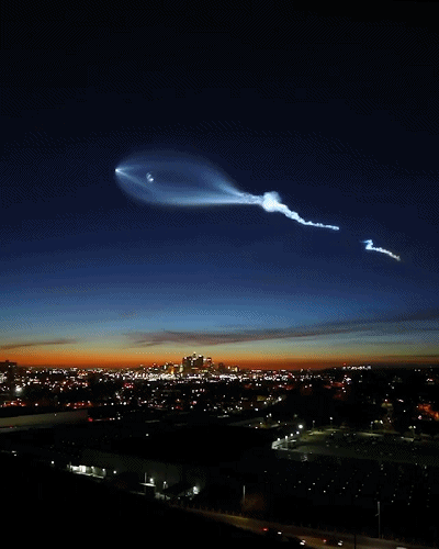 spacex发射火箭引美国民众恐慌:以为是核弹来袭