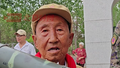 100岁的抗美援朝老兵李文廷，现场体验新式装备火箭炮。
