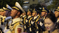 中国仪仗兵亮相白俄罗斯高唱《当祖国召唤的时候》