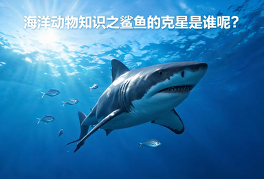 海洋动物知识之鲨鱼的克星是谁呢？
