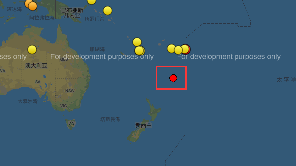 新西兰马德克群岛发生7.2级地震 触发海啸警报