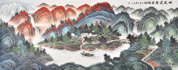 家居装饰画也可以旺财?山水风让您时来运转