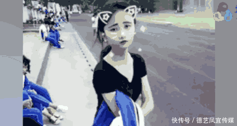 广东90后女孩穿成这样上体育课, 考虑过体育