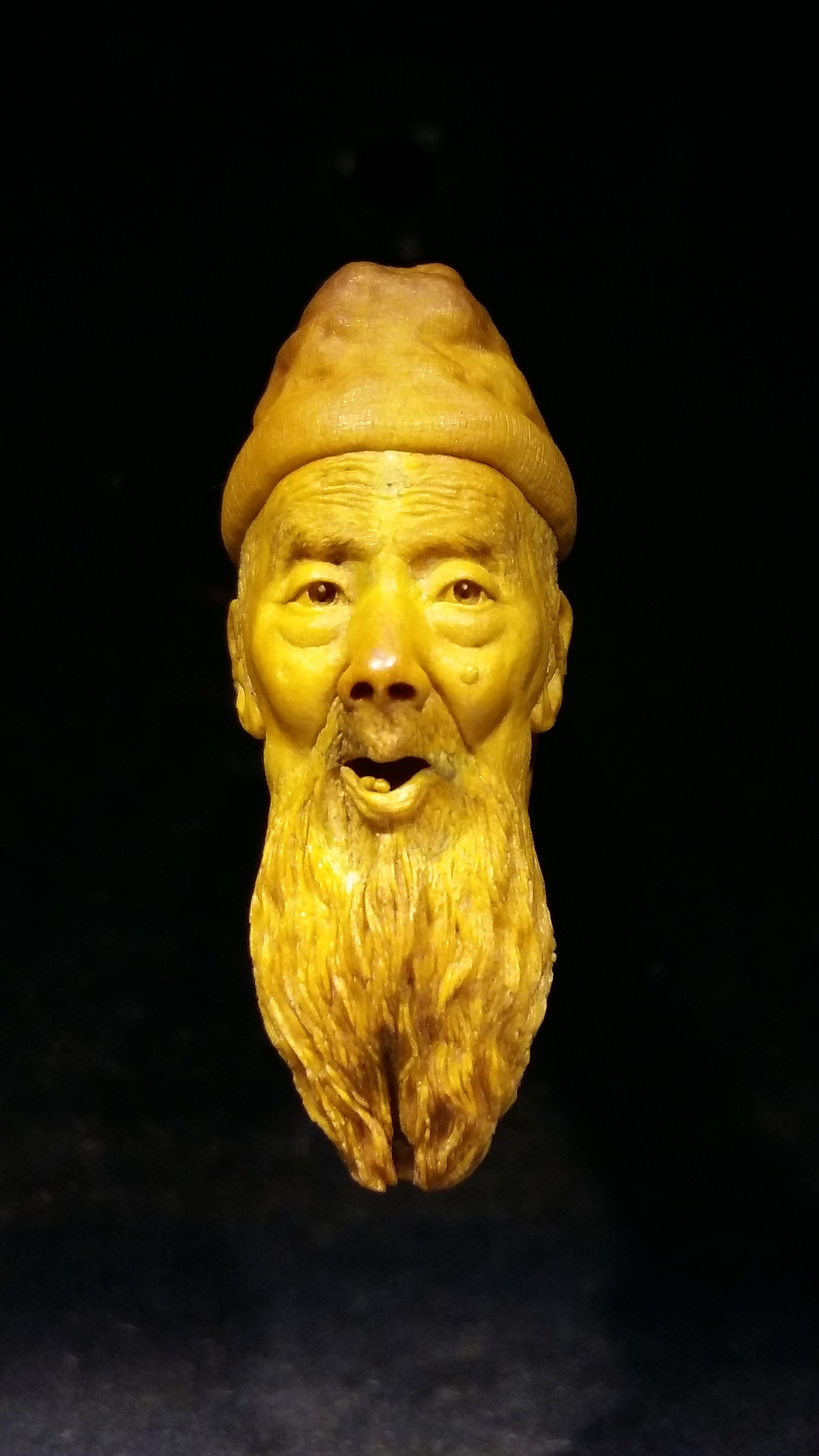 守艺人鬼哥的神韵之作|中华超写实核雕罗根候