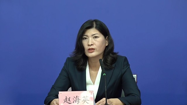 场新闻发布会上,东城区委常委,宣传部部长,区委新闻发言人赵海英介绍