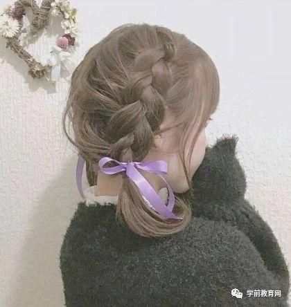 十二星座日系小仙女编发,双鱼座调皮可爱,处女