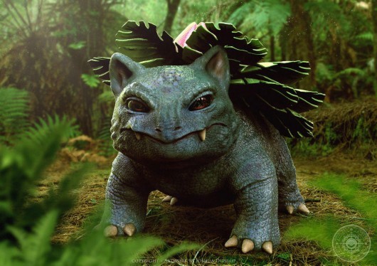 你敢信!真实版的神奇宝贝就是这个样子的