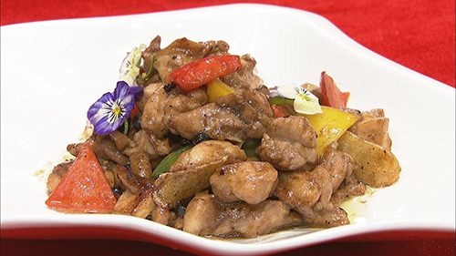 《养生厨房》仔姜炒鸡球 《养生厨房》仔姜炒鸡球