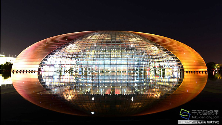 迎“一带一路”国家大剧院重新调试景观照明 迎“一带一路”国家大剧院重新调试景观照明