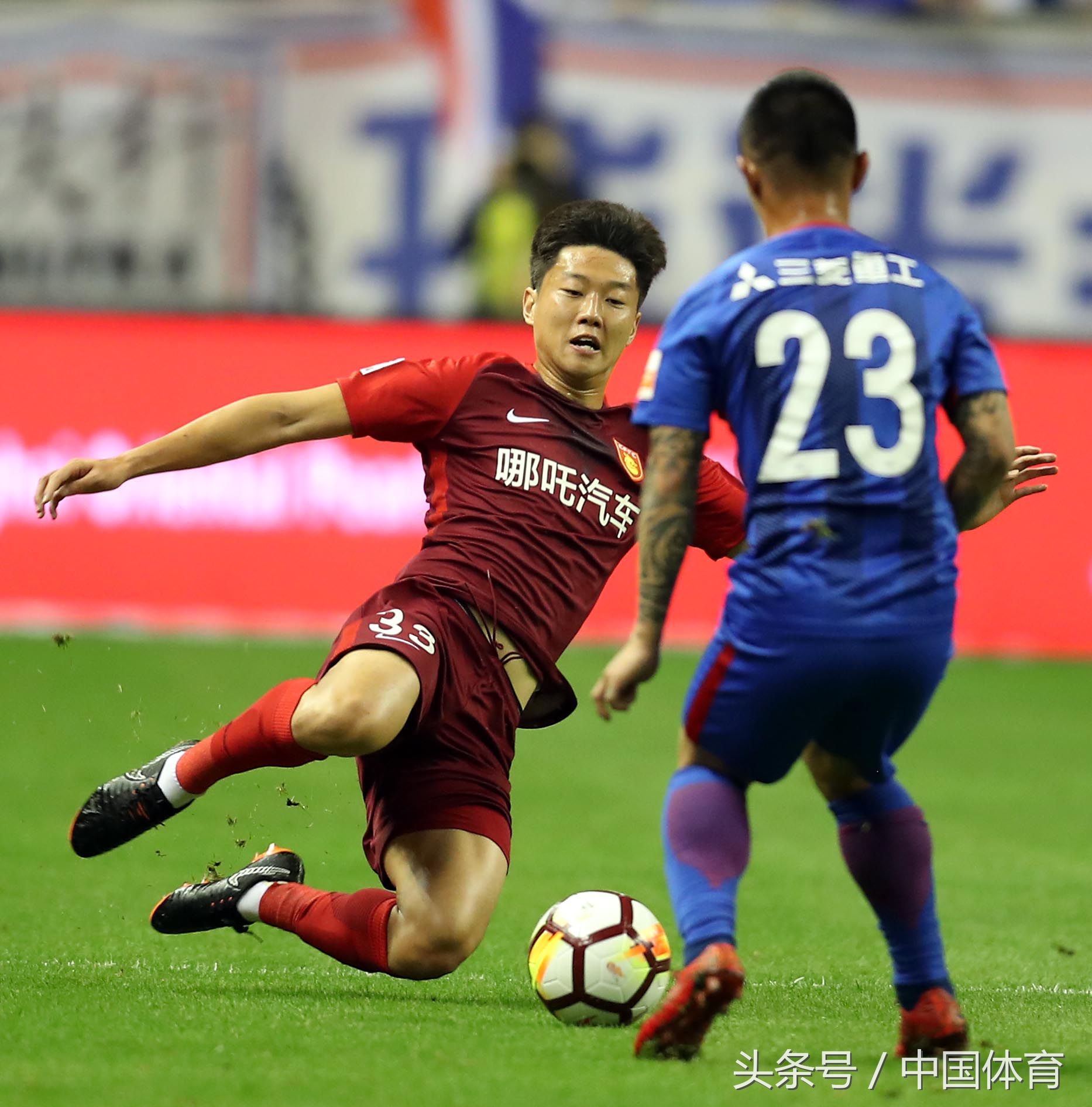 2018中超联赛第四轮 申花4比2胜华夏