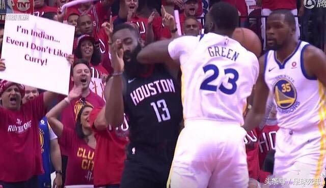 格林季后赛第二次技术犯规;网友:格林就是火箭