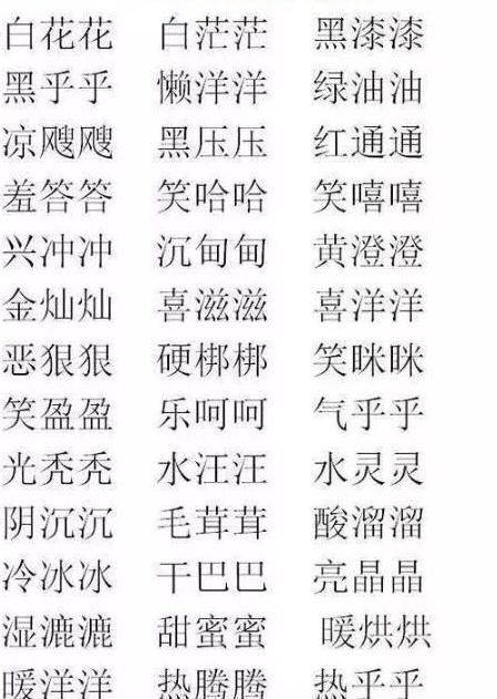 小学语文考试中必考的几类词语,看看你的孩子