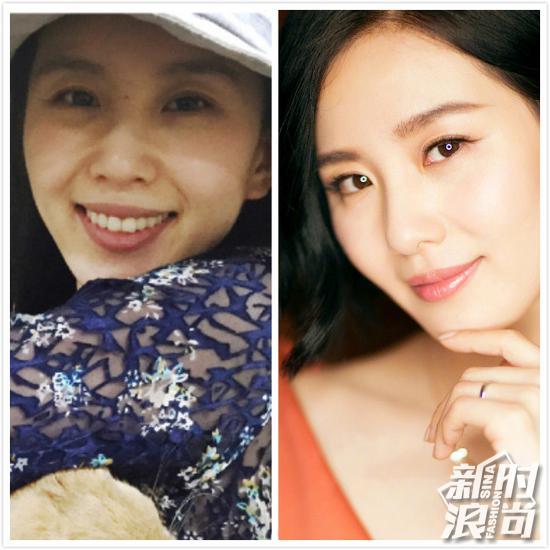 女星卸妆后颜值差好大 仙女也禁不住素颜