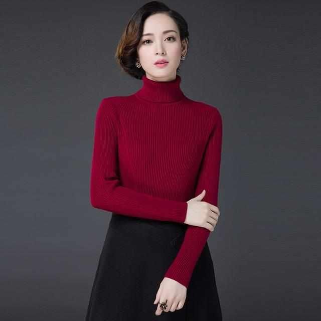 小个子别穿长款毛衣,这几款短款羊绒衫,确实好看