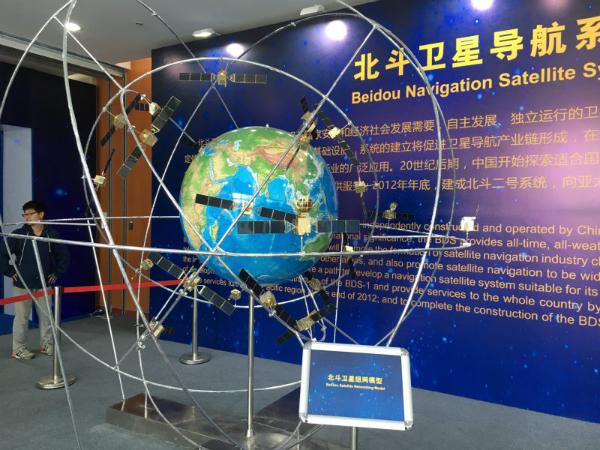 北斗卫星导航系统模型图