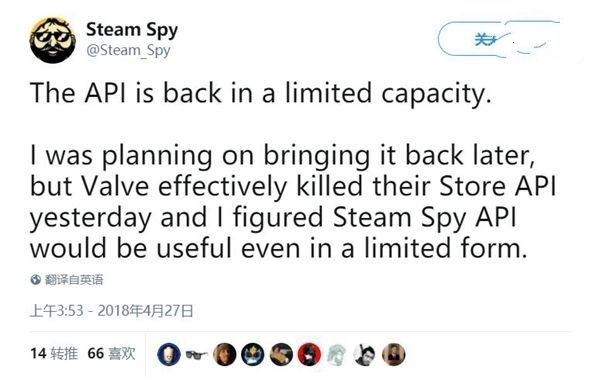 Steam统计站steam Spy重启运营但数据不完全准确 360游戏管家资讯站 懂你的游戏媒体
