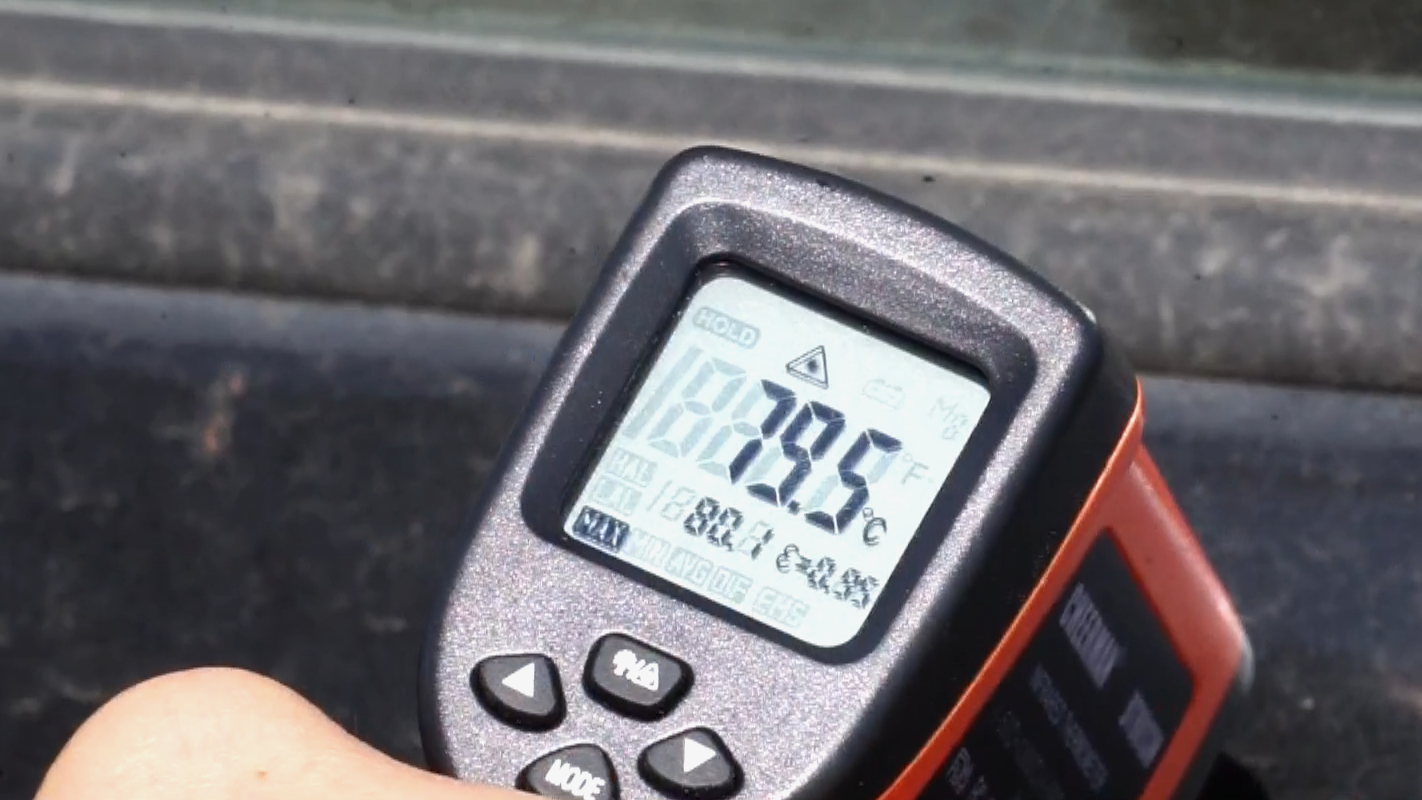 北京到底有多热？消防员试验得出惊人数据：车内达到80℃