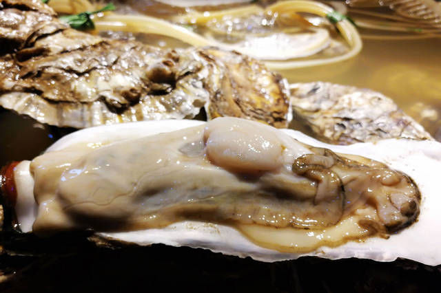 大海蛎子肉比手机屏幕还大 最大一只超过3斤