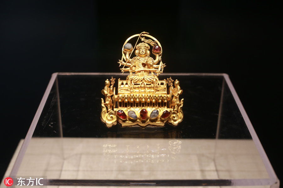 穿越回明朝!郑和时代明藩王金器在宁波展出